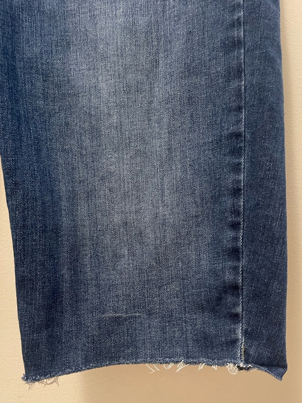 Guess Dark Blue Button-Front Denim Bermuda Shorts - Picture 4 of 10